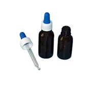 Dråbeflaske 50 ml med pipette, 10 stk.