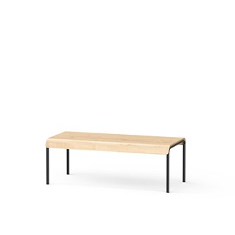 Adapt bænk i krydsfinér H 45 cm