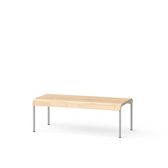 Adapt bænk i krydsfinér H 45 cm
