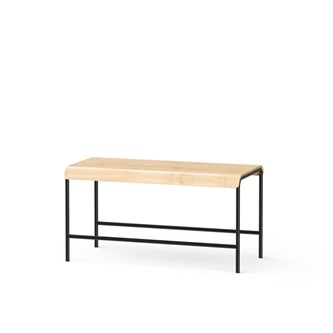 Adapt bænk i krydsfinér H 65 cm