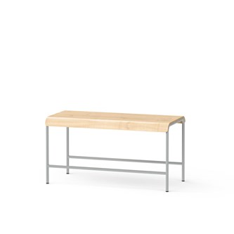 Adapt bænk i krydsfinér H 65 cm