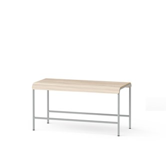 Adapt bænk i krydsfinér H 65 cm