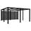 Cucic pergola med hegn
