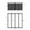 Cucic pergola med hegn