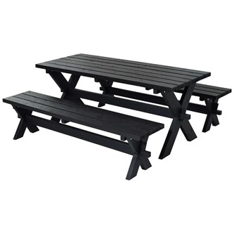 Nostalgi picnicbord sort