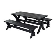 Nostalgi picnicbord sort