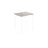 Reservedel 12:38 FSC bordplade HPL 80x60 cm