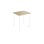 Reservedel 12:38 FSC bordplade HPL 80x60 cm