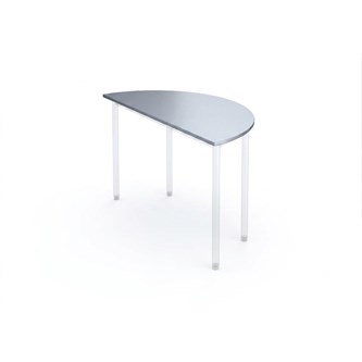 Reservedel 12:38 FSC bordplade HPL halvrund 120x60 cm