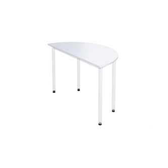 Reservedel 12:38 FSC bordplade HPL halvrund 120x60 cm