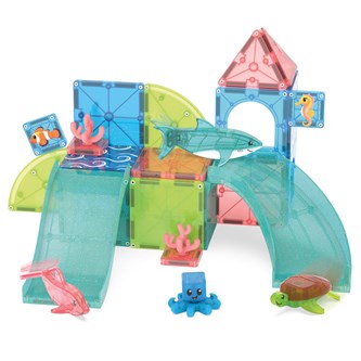 Magna-Tiles korallrev
