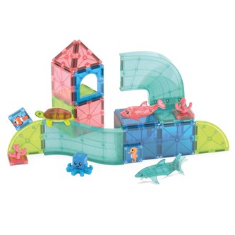 Magna-Tiles korallrev