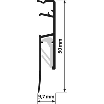 Artiteq Info Rail 200 cm