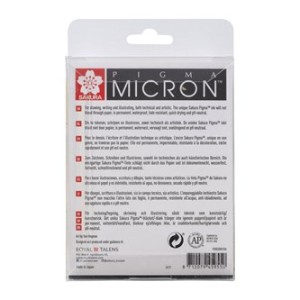 Fineliner Pigma Micron 10 stk.