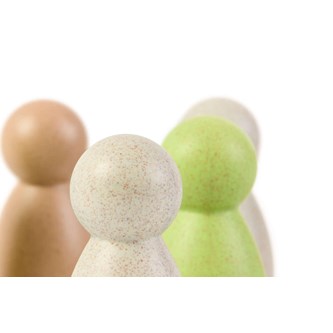 Store figurer i bioplast 8-pak