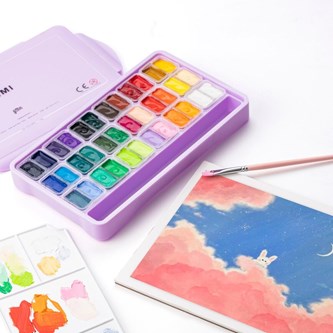 HIMI Twin Cup Gouache Set 36