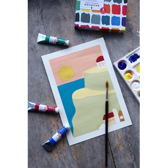 Talens Gouache Extra Fine Basic set