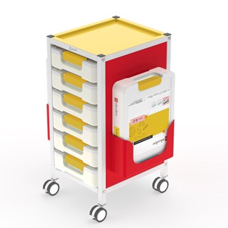 Opbevaringsvogn til Lego Education