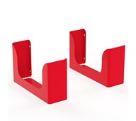 Siderum til opbevaringsvogn til Lego Education, 2-pak