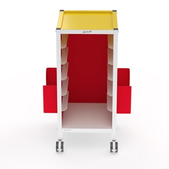Siderum til opbevaringsvogn til Lego Education, 2-pak