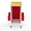 Siderum til opbevaringsvogn til Lego Education, 2-pak