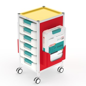 Opbevaringsvogn til Lego Education