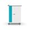 Zioxi LEGO® Education opladningsskab for 4 bokse, 16 USB-C