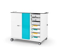 Zioxi LEGO® Education opladningsskab for 8 bokse, 16 USB-C