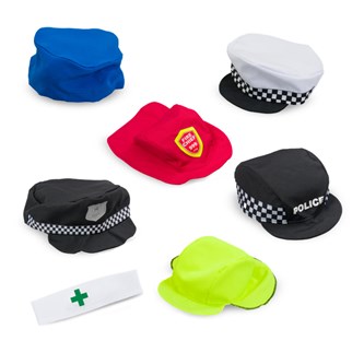 Hatte fra forskellige erhverv