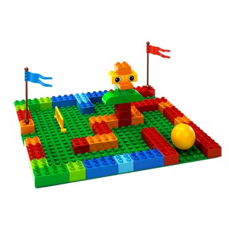 Store LEGO® DUPLO® byggeplader