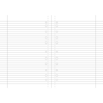 Kollegiehæfte A4, linjeret 8,5 mm