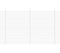 Skrivehæfte 17x21 cm, linjeret 8,5 mm