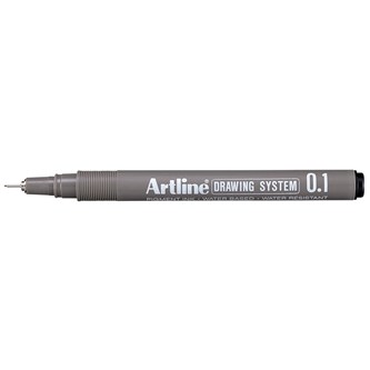 Artline tegnetusch 0,1 mm