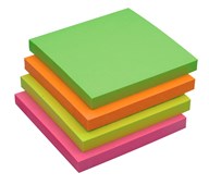 Quick Notes post-it 76x76 mm neon