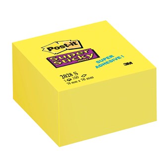 SuperSticky notesblok 76x76 mm