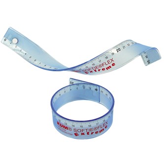Lineal 30 cm bøjelig 10 stk.