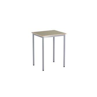 12:38 bord akustik optimal linoleum 70x60 cm sølv understel