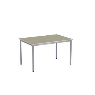 12:38 bord akustik optimal linoleum 120x60 cm sølv understel