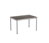 12:38 bord akustik optimal linoleum 120x80 cm sølv understel