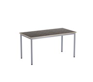 12:38 bord akustik optimal linoleum 140x70 cm sølv understel