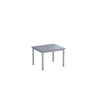 12:38 bord akustik optimal laminat 70x60 cm sølv understel