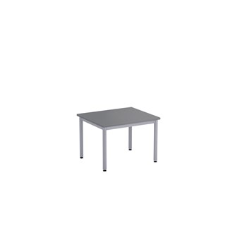 12:38 bord HT 70x60 cm sølv understel