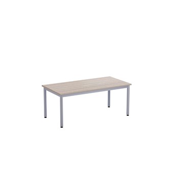12:38 bord akustik optimal laminat 120x60 cm sølv understel