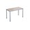 12:38 FSC bord HT 120x60 cm sølv understel