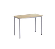 Multiflex bord FSC HT 120x60 højde 90 cm sølv stel