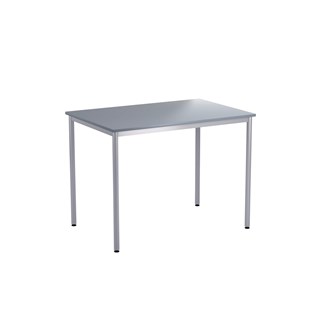 12:38 bord akustik optimal laminat 120x80 cm sølv understel
