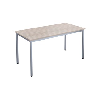 12:38 FSC bord HT 140x70 cm sølv understel
