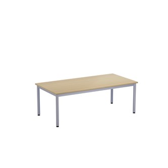 12:38 FSC bord HT 140x70 cm sølv understel