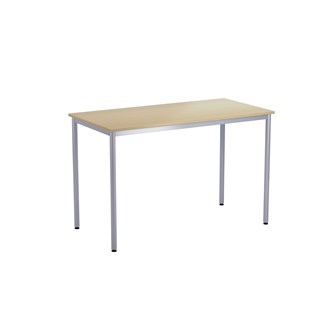 12:38 FSC bord HT 140x70 cm sølv understel