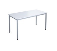 12:38 FSC bord akustik optimal laminat 140x70 cm sølv understel